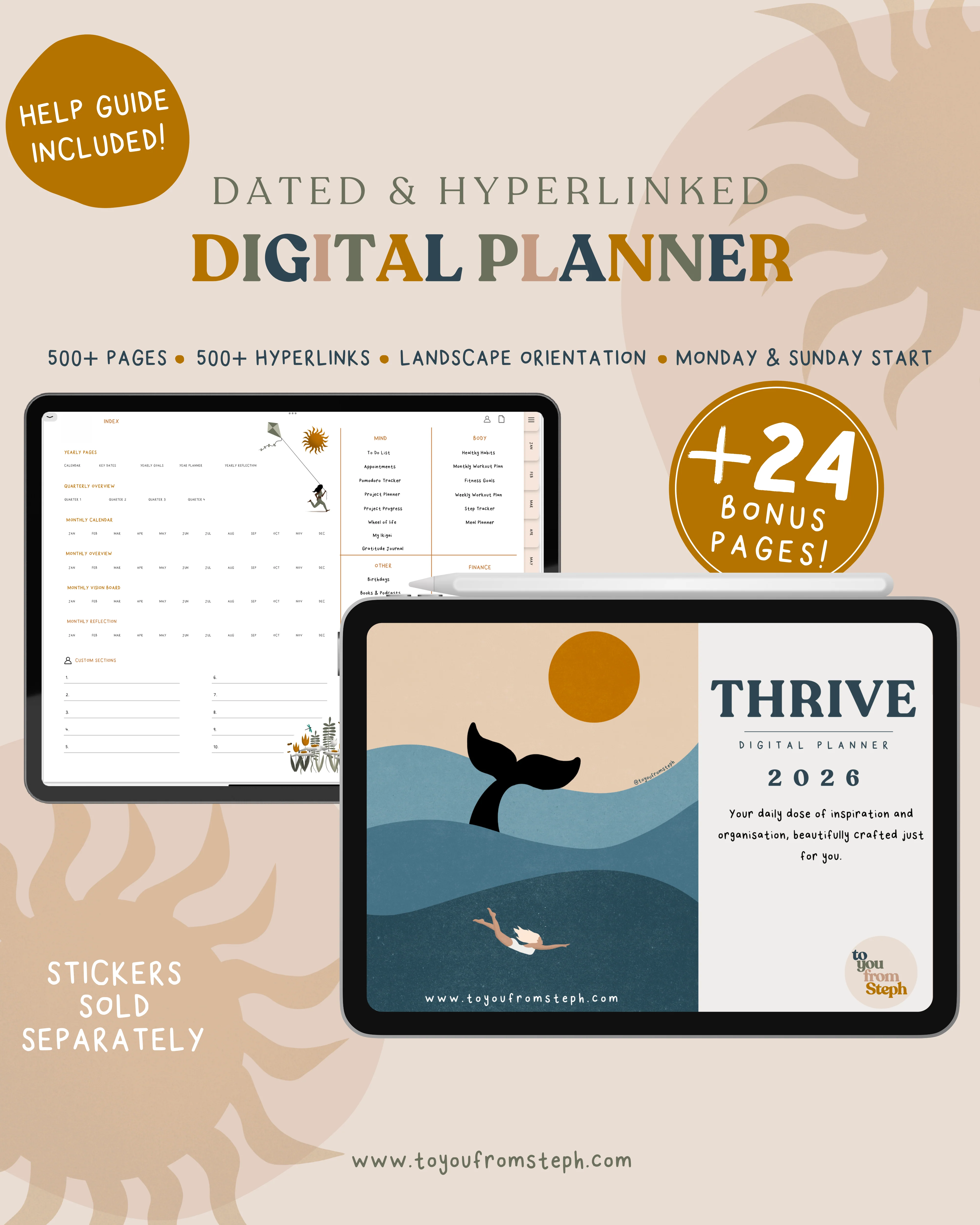 Calendars and Planners